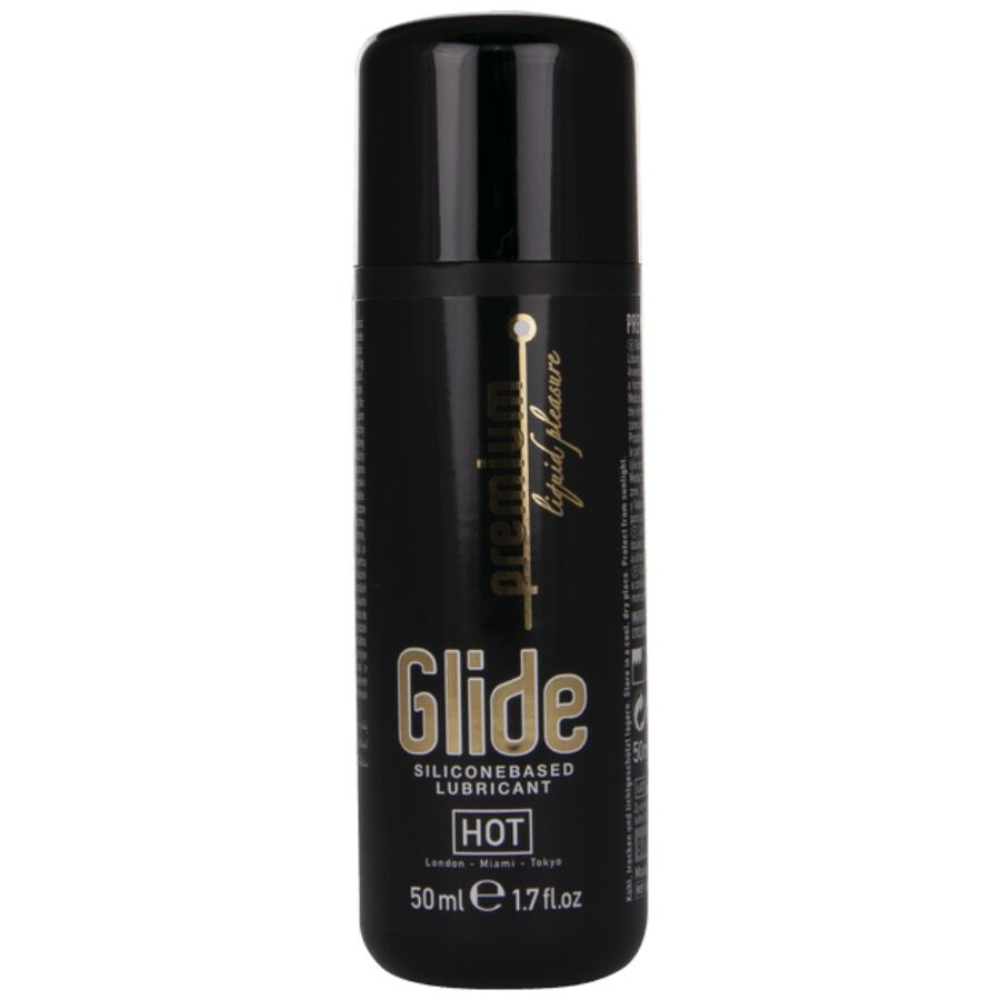 Lubrificante Intimo Base Silicone HOT Premium Silicone Glide — 50 ml