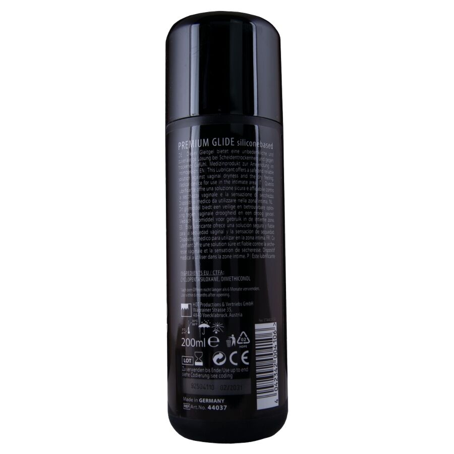 Lubrificante Intimo Base Silicone HOT Silicone Glide — 200 ml