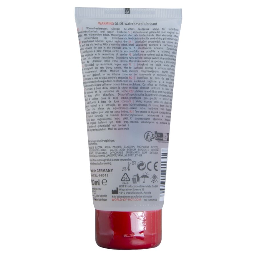Lubrificante Intimo Riscaldante Base Acqua HOT — 100 ml