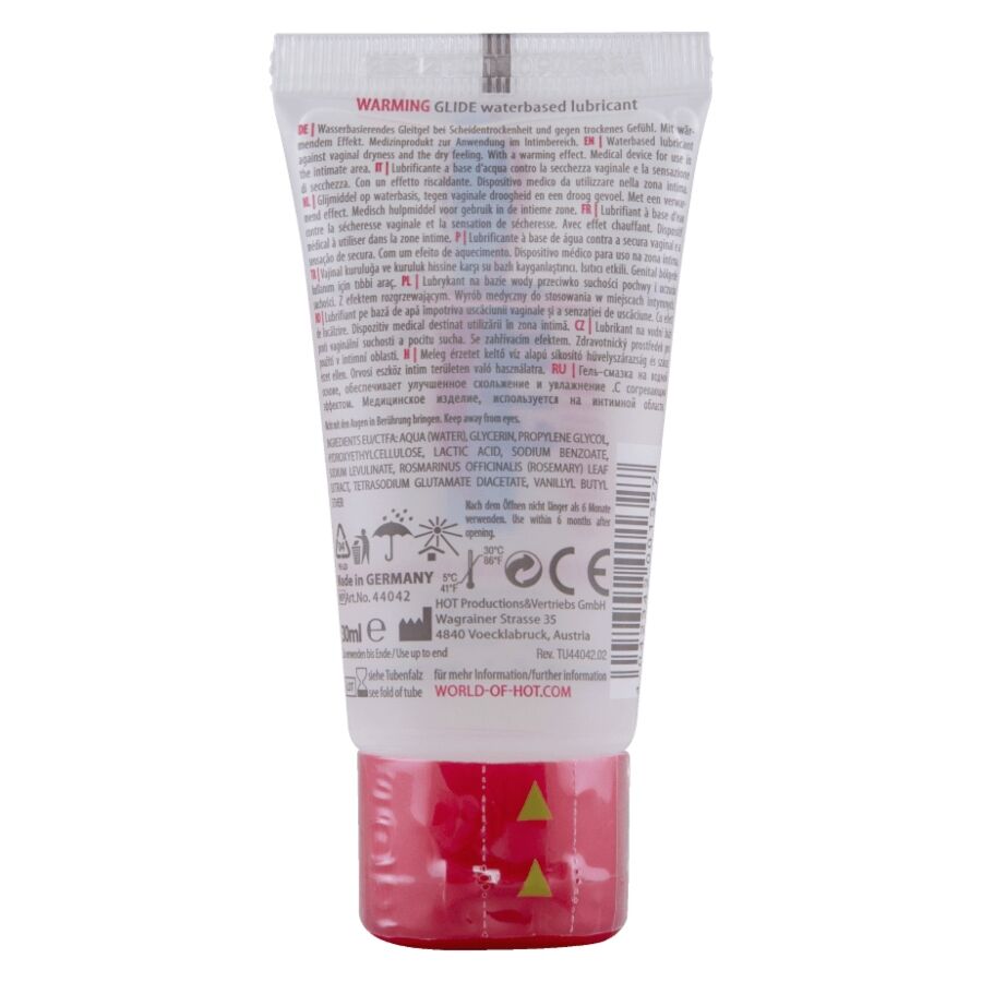 Lubrificante Intimo Riscaldante Base Acqua HOT — 30 ml