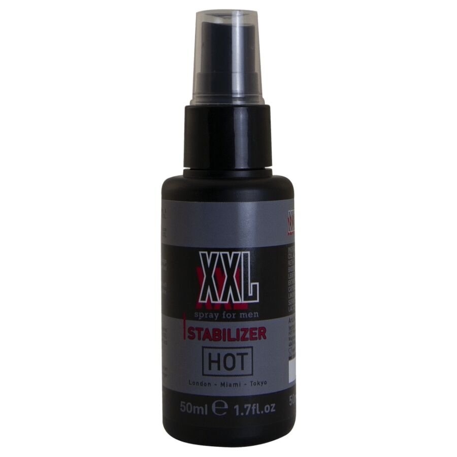 Spray Stimolante Pene HOT XXL — Ginkgo e Ginseng, 50 ml
