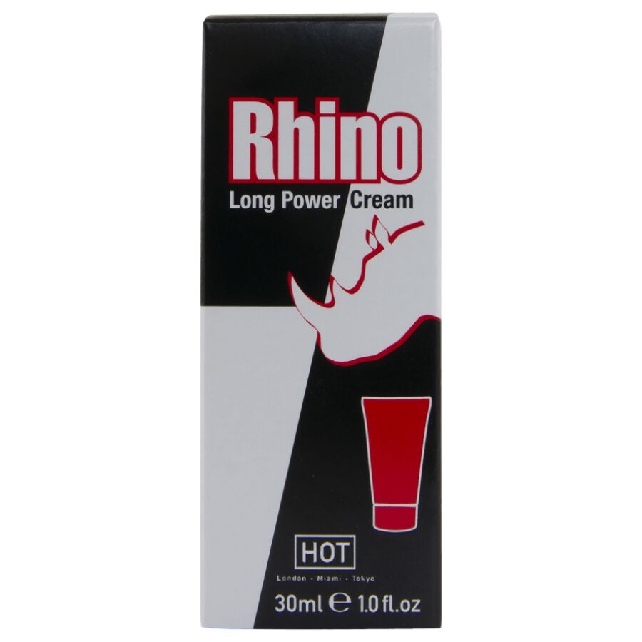 Crema Ritardante HOT Rhino Long Power — 30 ml