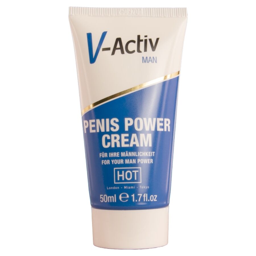 Crema Stimolante Pene HOT V-Activ Penis Power — 50 ml