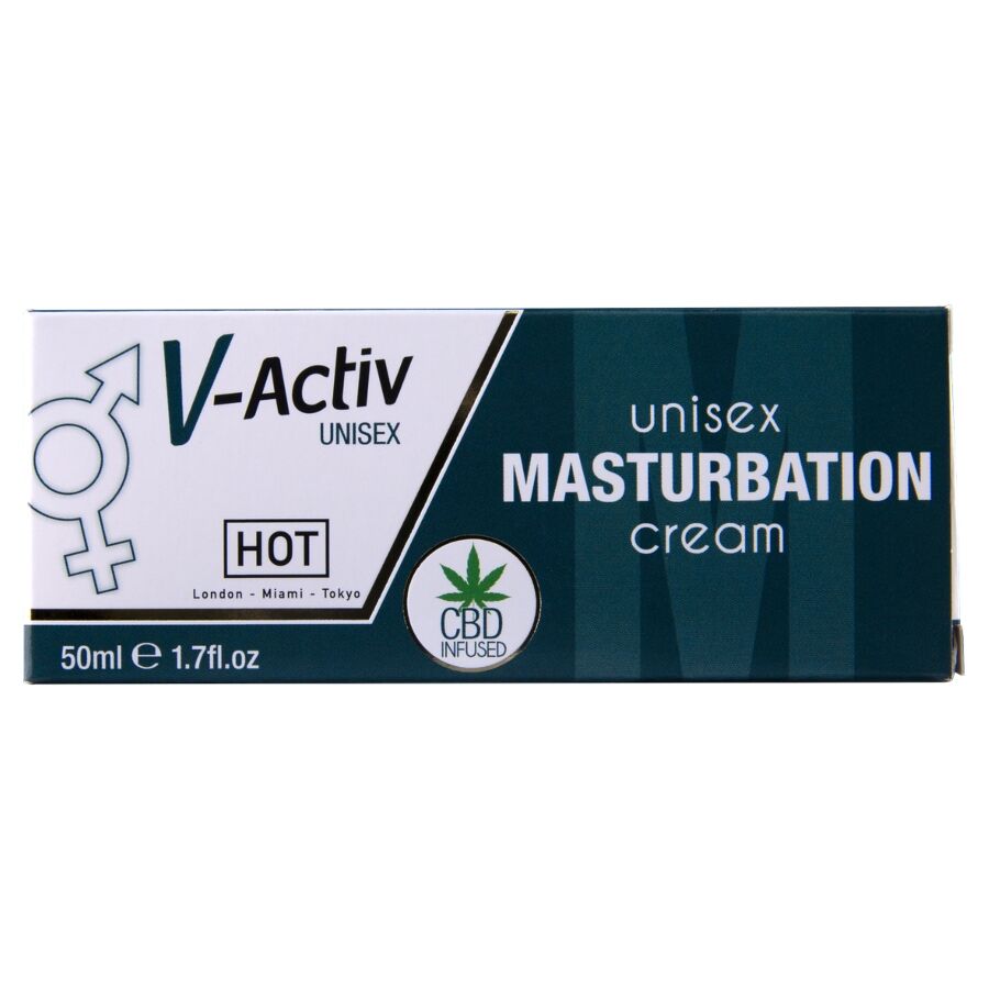 Crema Masturbazione con CBD HOT Unisex — 100 ml