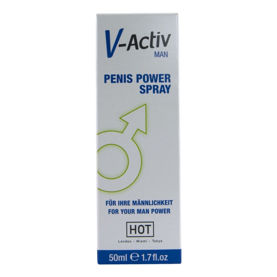 Spray Erotico HOT V-ACTIV Penis Power — 50ml