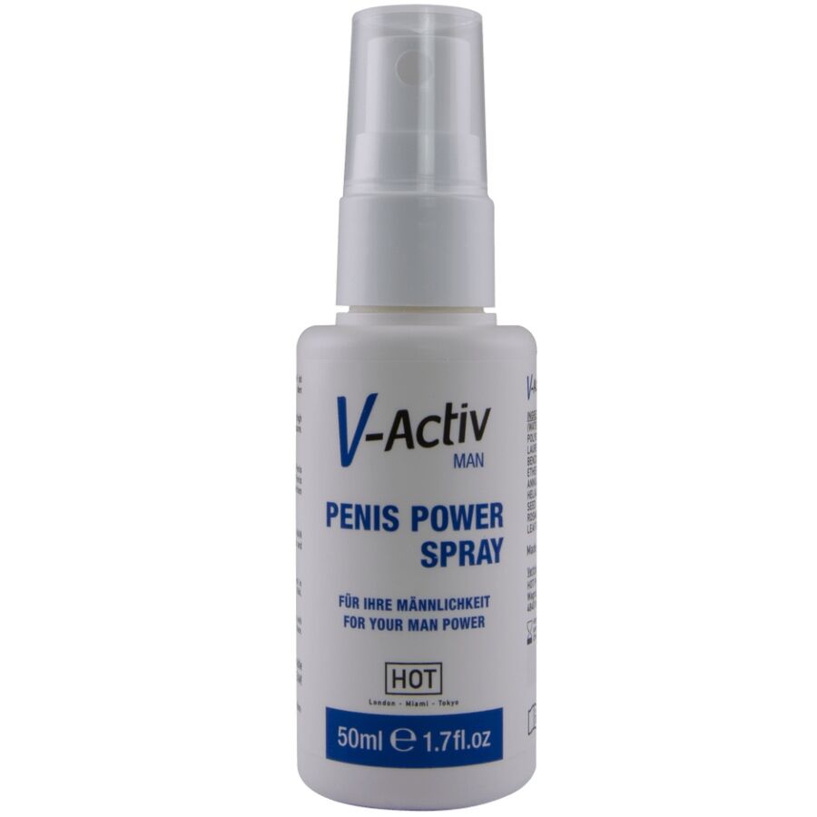 Spray Erotico HOT V-ACTIV Penis Power — 50ml
