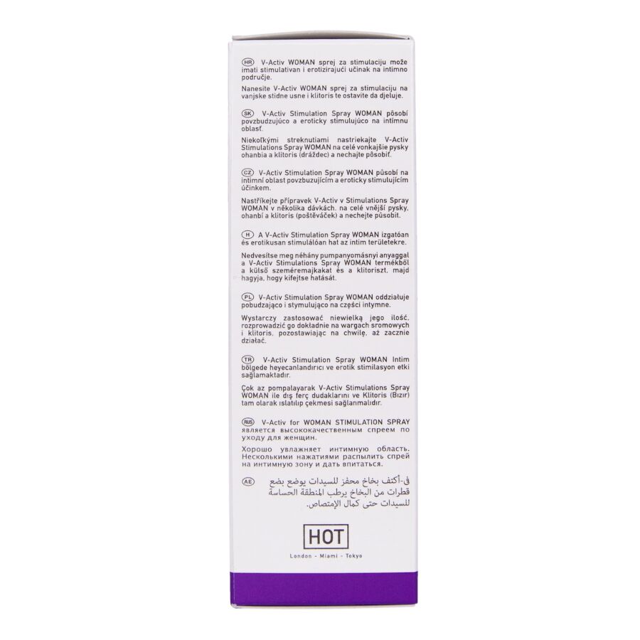 Gel Stimolante Clitoride Hot V-Activ Spray Donna — 50 ml