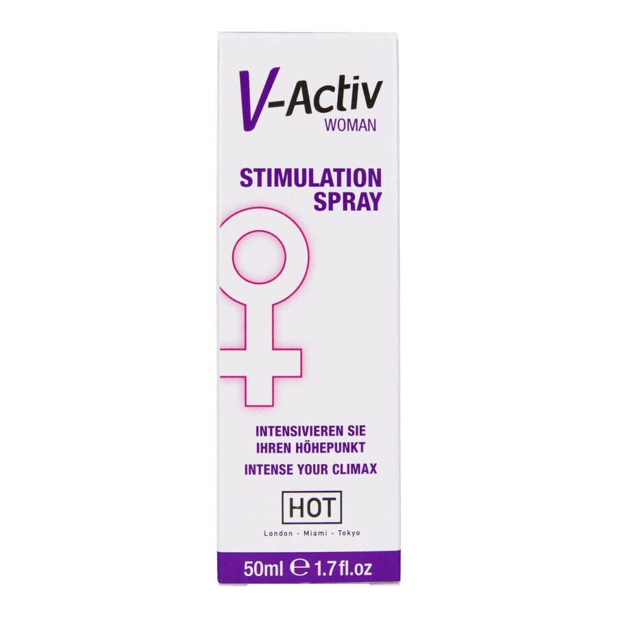 Gel Stimolante Clitoride Hot V-Activ Spray Donna — 50 ml
