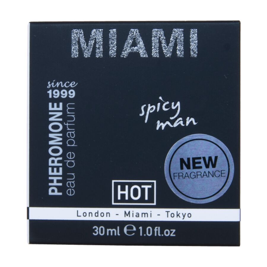 Profumo con Feromoni da Uomo HOT Miami Spicy Man — 30 ml