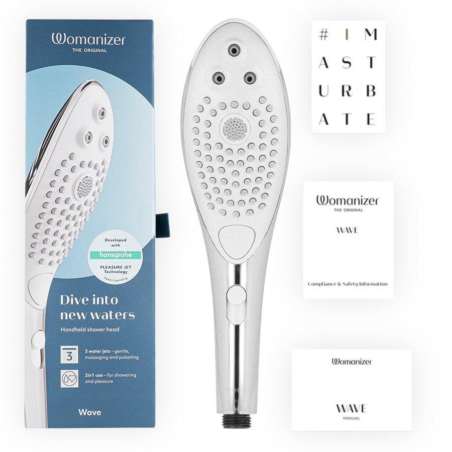 Succhia Clitoride Doccia Womanizer Wave — Soffione Stimolante