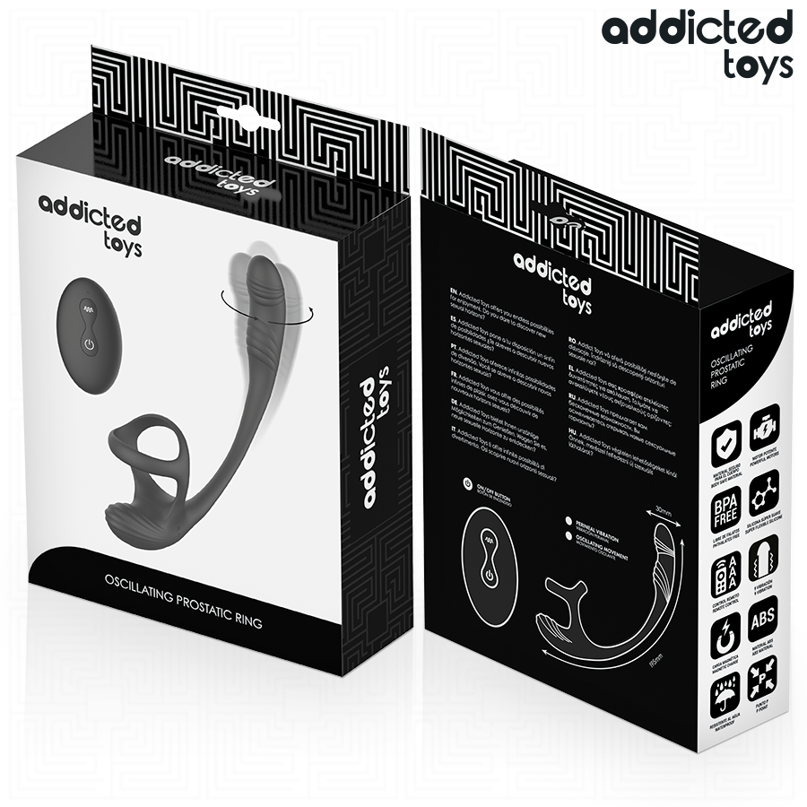 Anello Fallico Vibrante Addicted Toys — Stimolatore Testicoli