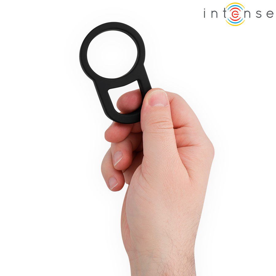 Anello Pene Intense Conleth Doppio Regolabile — Nero