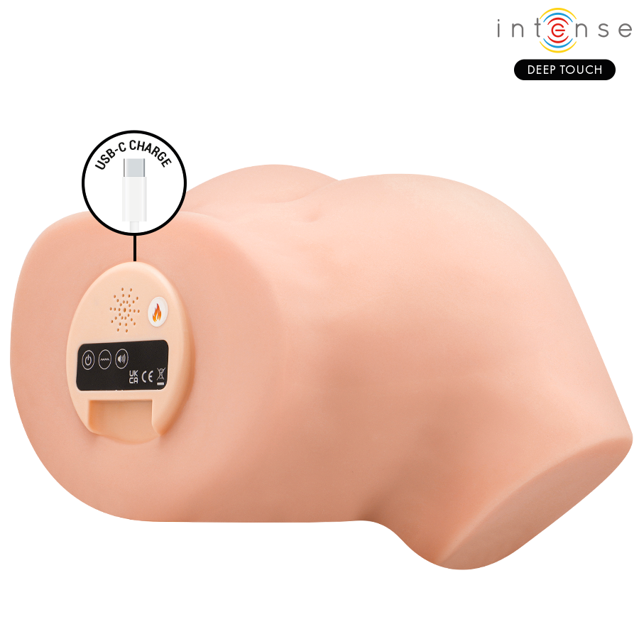 Masturbatore INTENSE Deep Touch Nicole — Aspirazione, Calore, Vibrazione