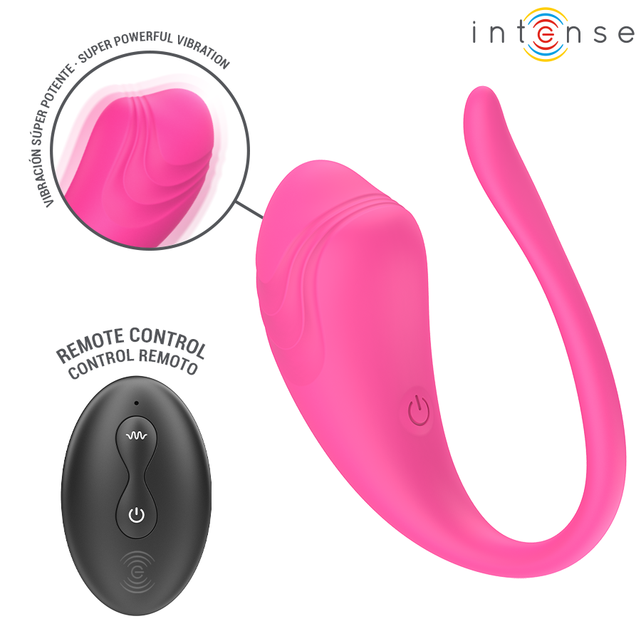 Uovo Vibrante con Telecomando Intense Olivia — Rosa