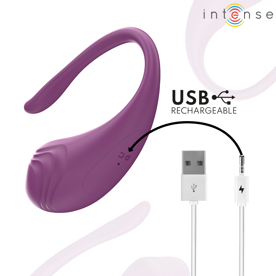 Uovo Vibrante con Telecomando Intense Olivia — Viola