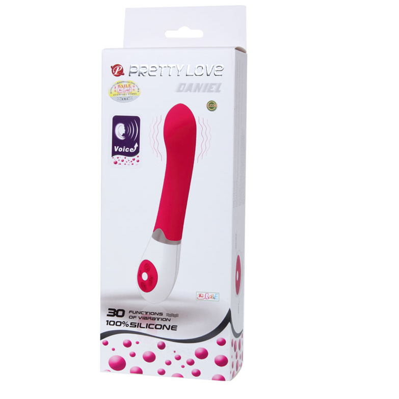 Vibratore Controllo Vocale Pretty Love Daniel — Silicone