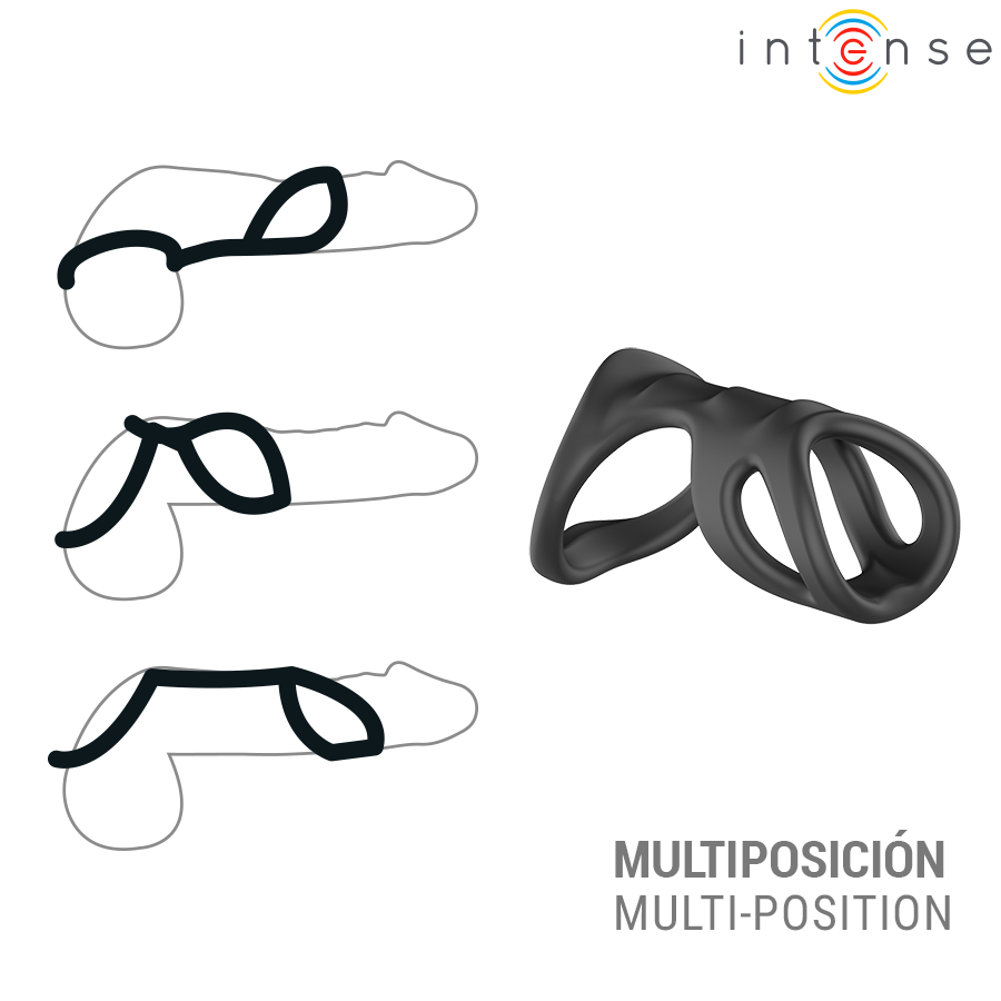 Anello Pene Intense Liam Modello 7 — Doppio Anello