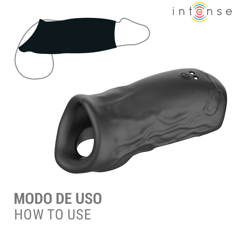 Anello Pene Vibrante Intense Sean Modello 13 — Regolabile