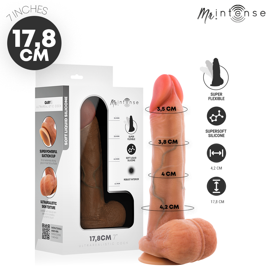 Dildo Realistico MR. INTENSE Gary S — Ultra Morbido