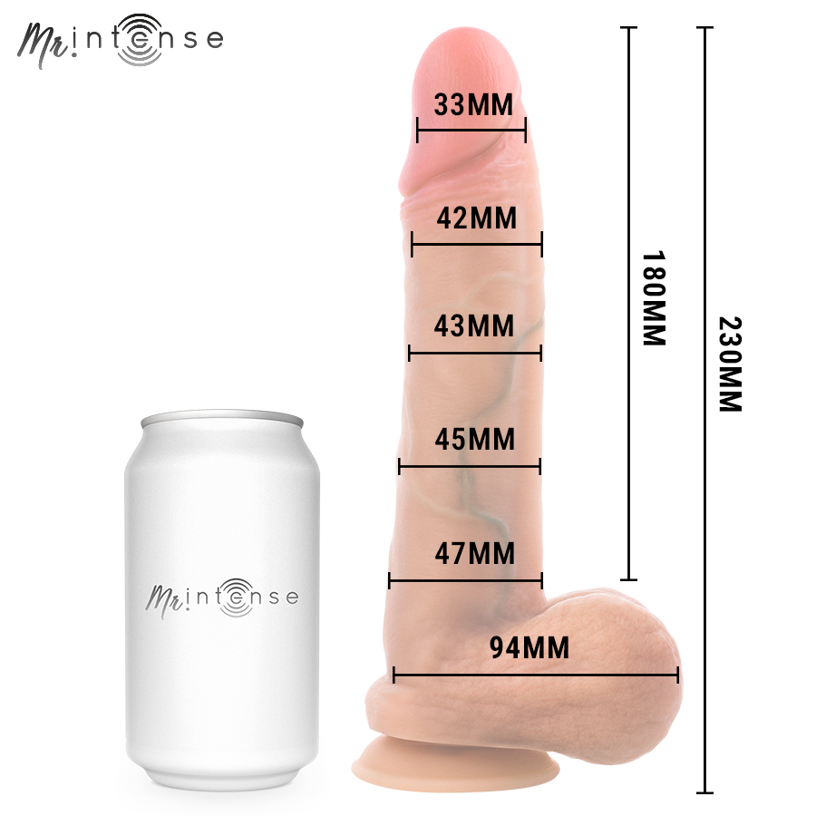 Dildo Ultra-Realistico Mr. Intense Gary L — Con Testicoli