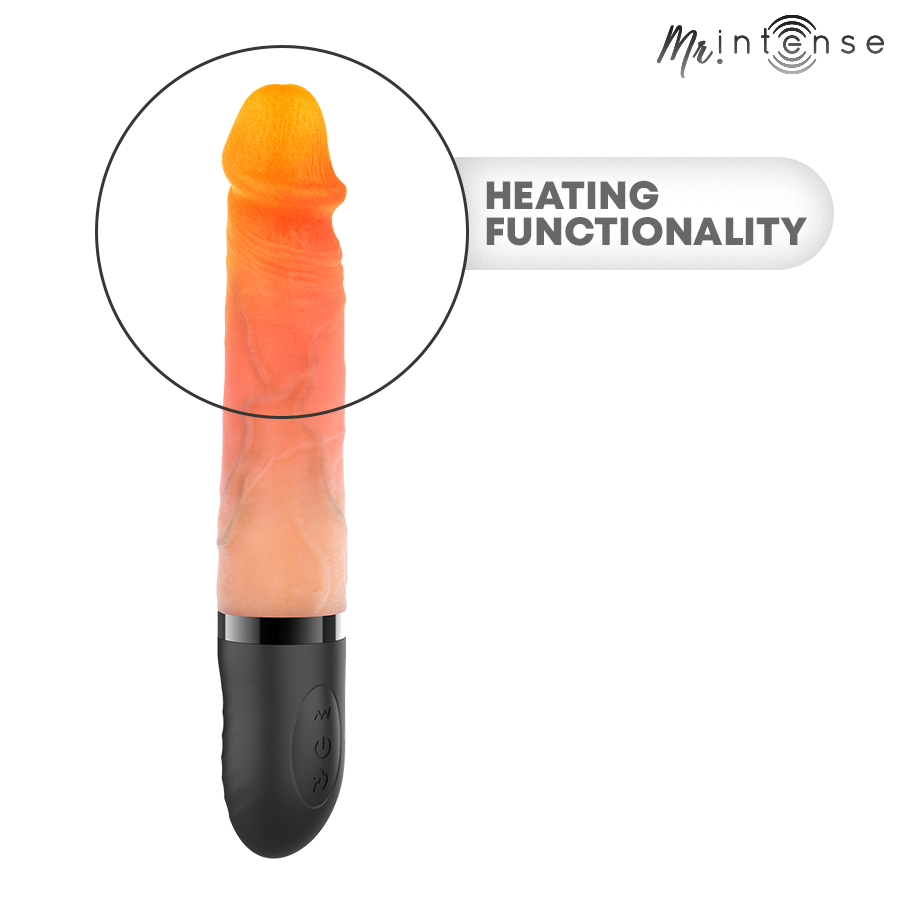Vibratore Realistico Mr. Intense Jean Up&Down — Riscaldante
