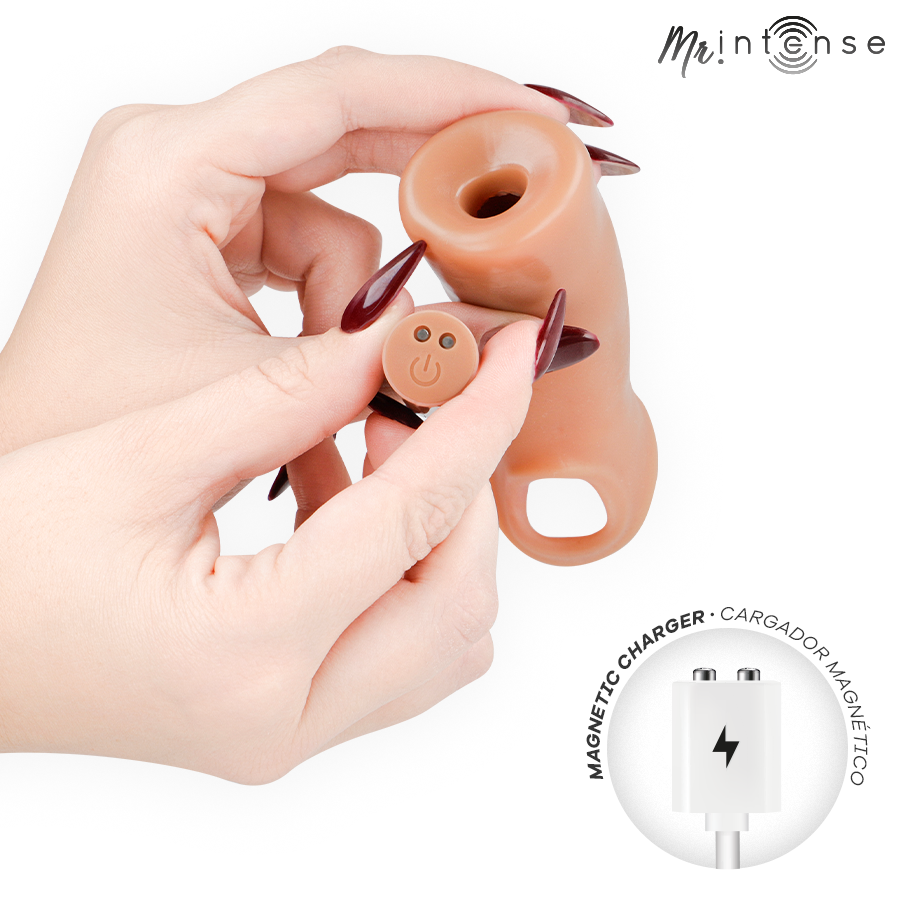 Guaina Vibrante MR. Intense Arnold M 14,5 cm — Realistica