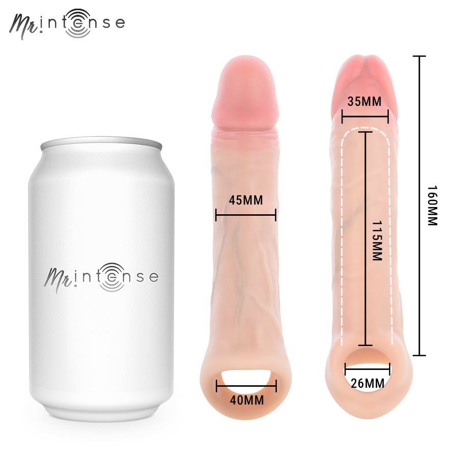Guaina Pene Vibrante Mr. Intense Arnold L — Ultra-Realistica