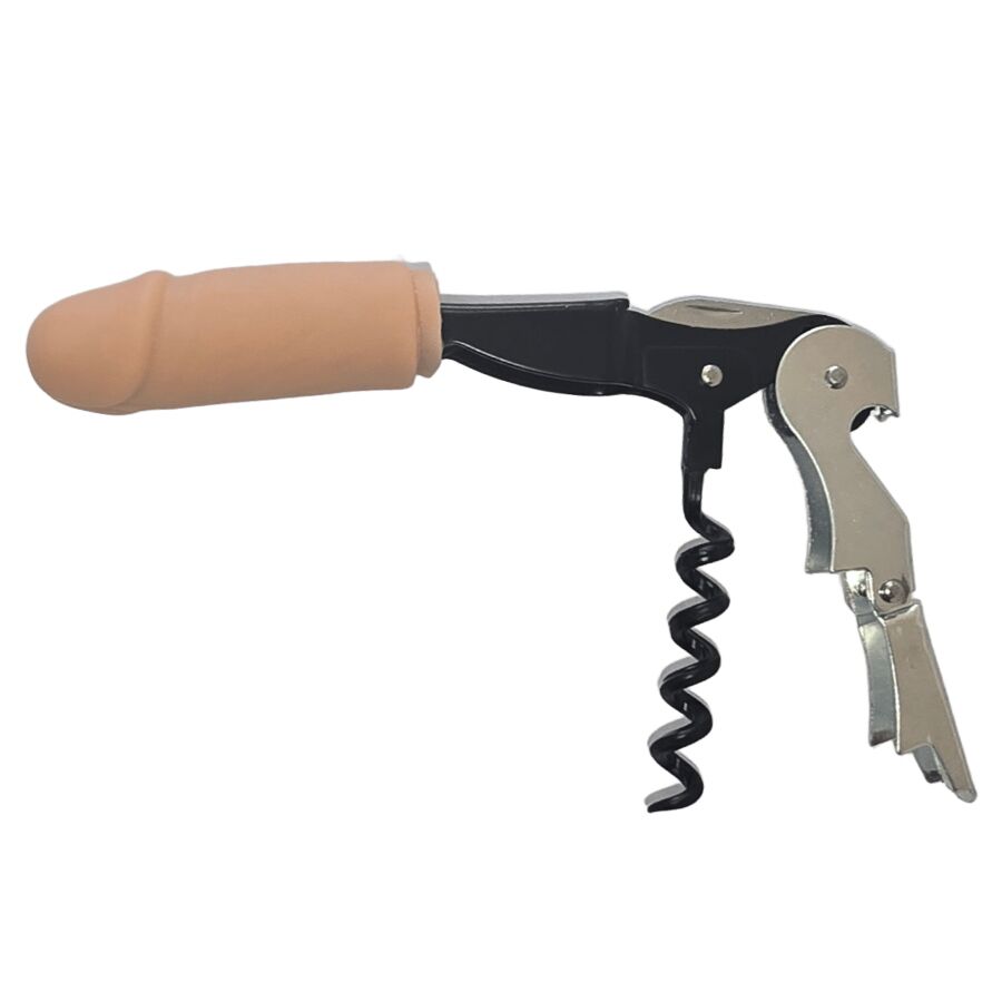 Cavatappi DIABLO PICANTE Pene Tono Chiaro — Acciaio Inossidabile