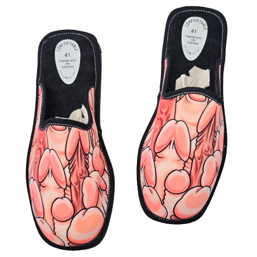 Pantofole DIABLO PICANTE Design Divertente — Multicolore