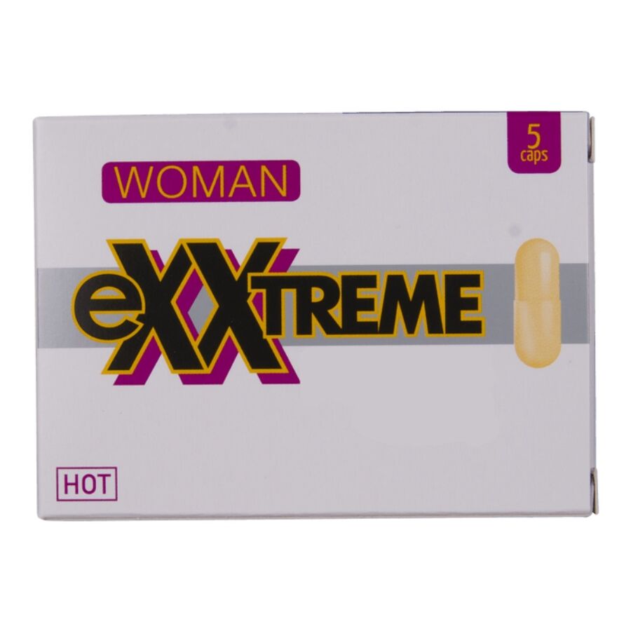 Integratore Donna HOT Exxtreme Libido 5 Capsule — Vitalità Femminile