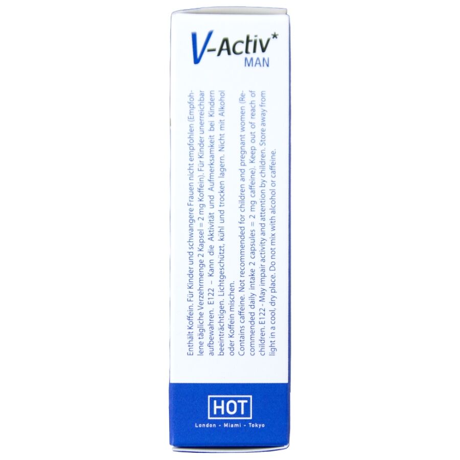 Integratore Uomo HOT V-ACTIV CAPS 20 unità — Vitalità