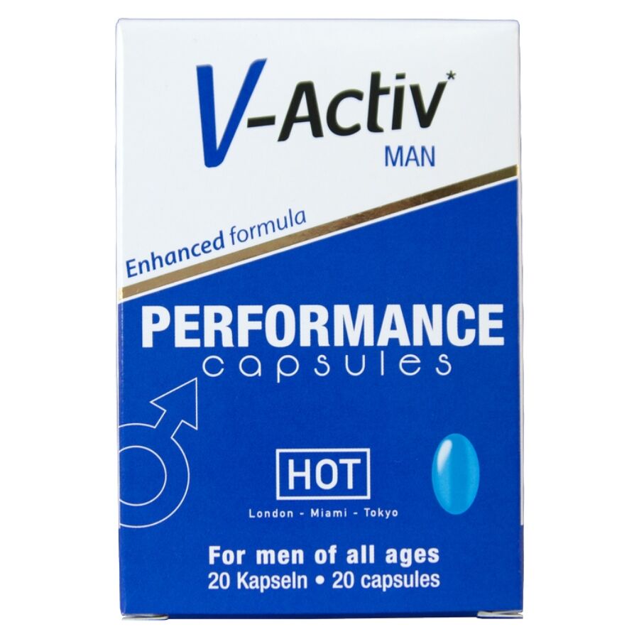 Integratore Uomo HOT V-ACTIV CAPS 20 unità — Vitalità