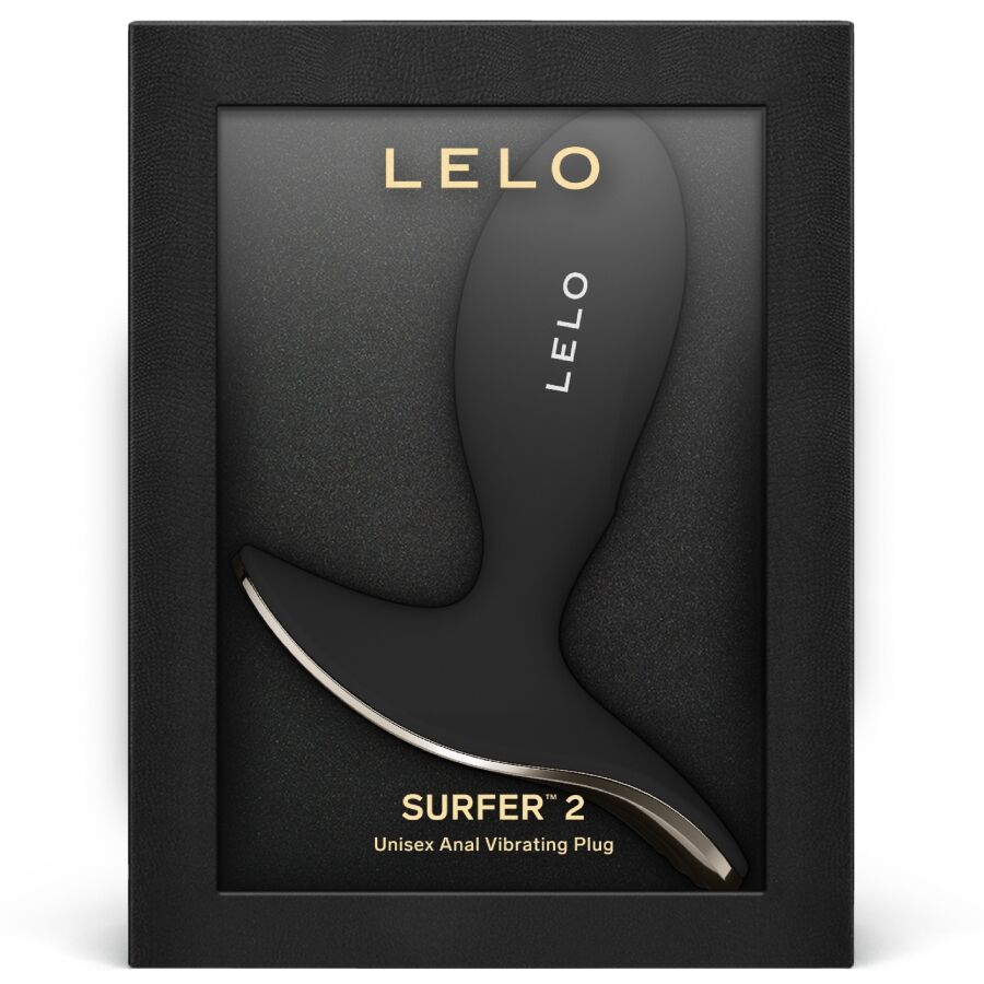 Vibratore Anale LELO Surfer 2 Unisex — Nero