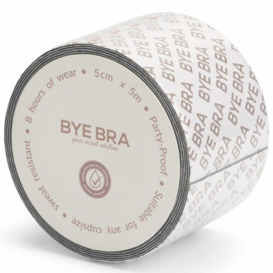 BYE BRA Body Tape Double Sided Nastro Adesivo — Nero