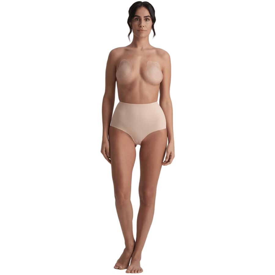 Coppe Seno BYE BRA Rabbit Silicone M — Beige