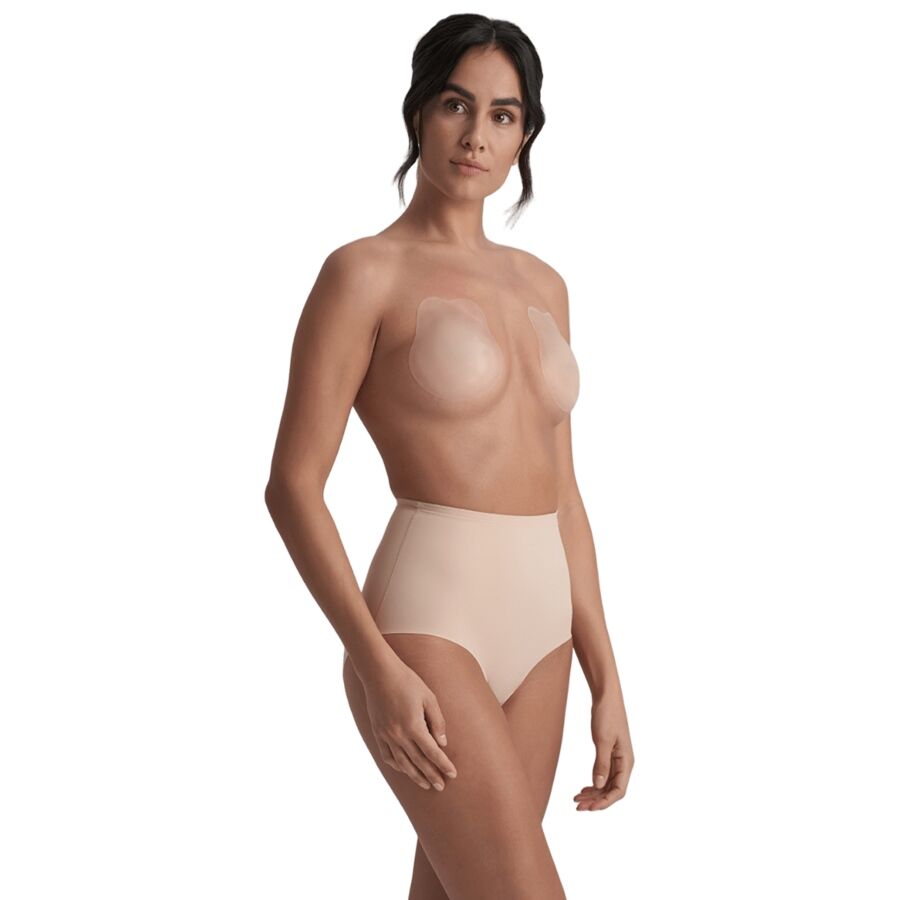 Coppe Seno BYE BRA Rabbit Silicone M — Beige