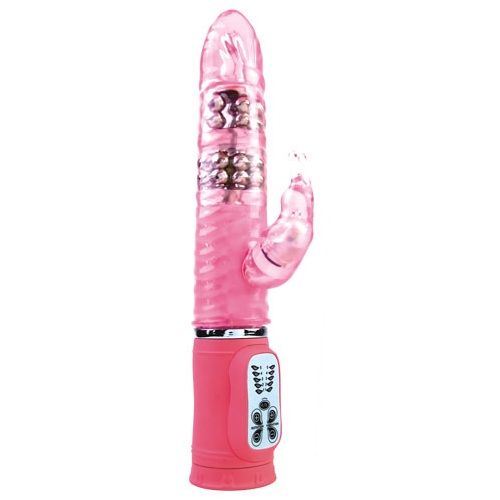 Vibratore Rabbit Rotante Baile — 10 Funzioni, 27 cm