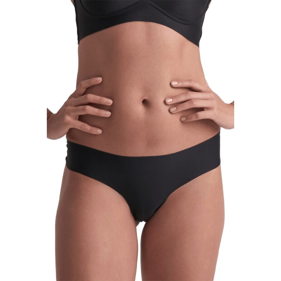 Bye Bra Pack 2 Tangas Invisibles L — Beige/Nero