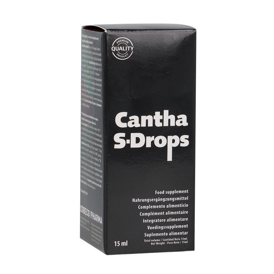 Gocce Energetiche Cobeco Cantha S-Drops — 15ml
