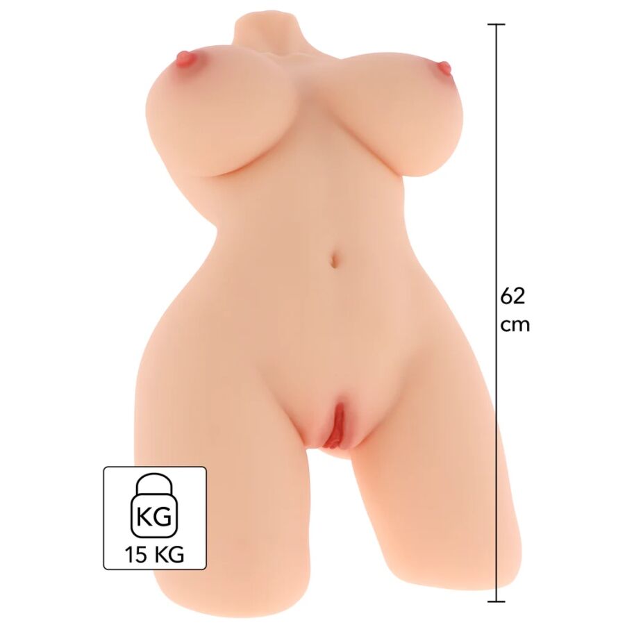 Masturbatore Femminile HIDDEN DESIRE Torso Grande — Realistico