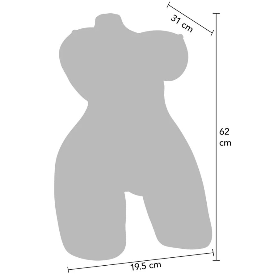 Masturbatore Femminile HIDDEN DESIRE Torso Grande — Realistico