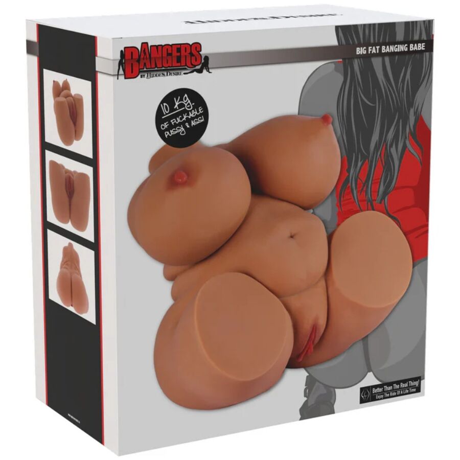 Masturbatore Femminile Hidden Desire Big Fat Banging Babe Torso — TPE