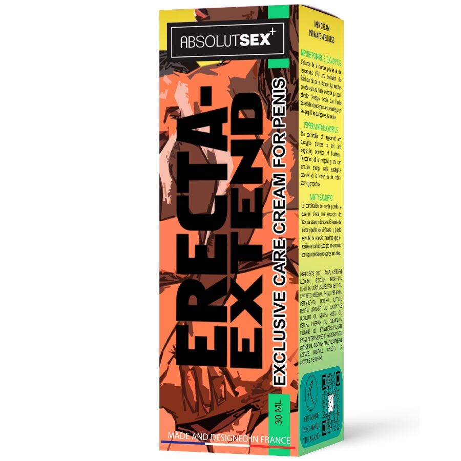 Crema Ritardante RUF ERECTA EXTEND Rinfrescante — 40ml