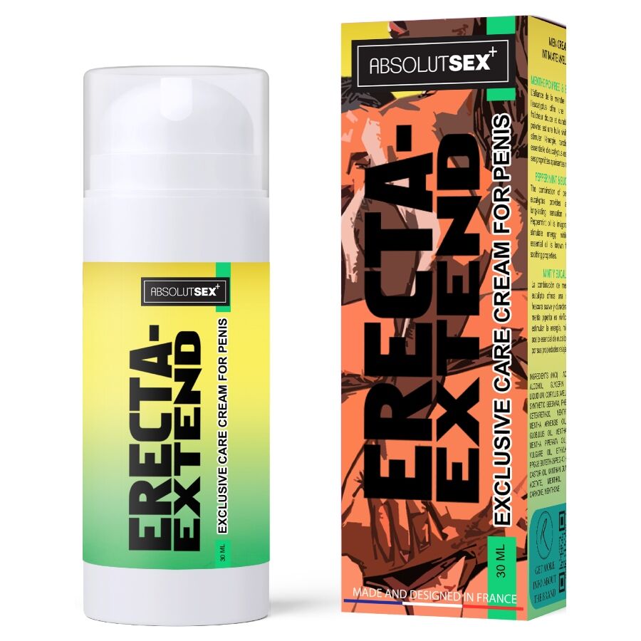 Crema Ritardante RUF ERECTA EXTEND Rinfrescante — 40ml