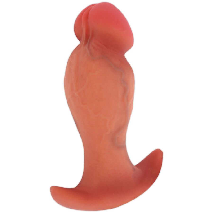 Plug Anale HIDDEN DESIRE Inferno Realistico 16cm — Silicone Liquido