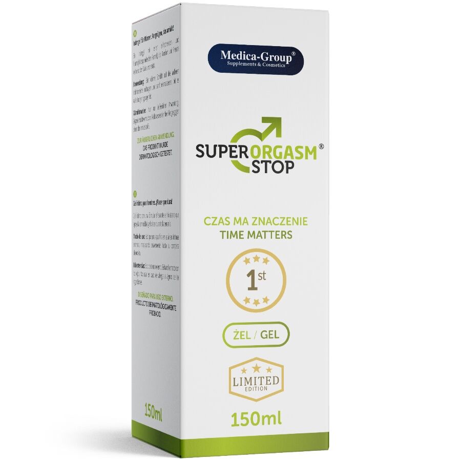 Gel Ritardante Medica Group Super Orgasm Stop 150ml — Uomo