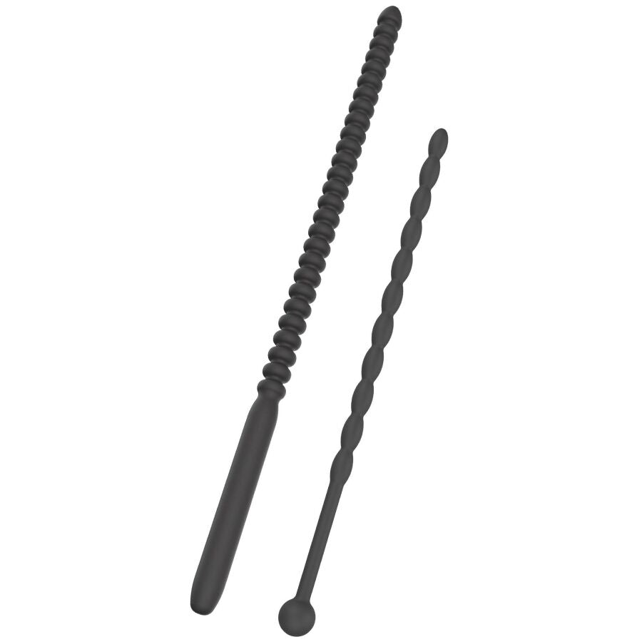 Dilatatori Uretrali HIDDEN DESIRE Striated — Set 2 Pezzi