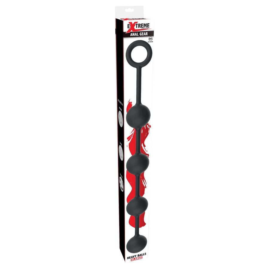 Plug Anale HIDDEN DESIRE Extreme Sfere Pesanti XL — Silicone