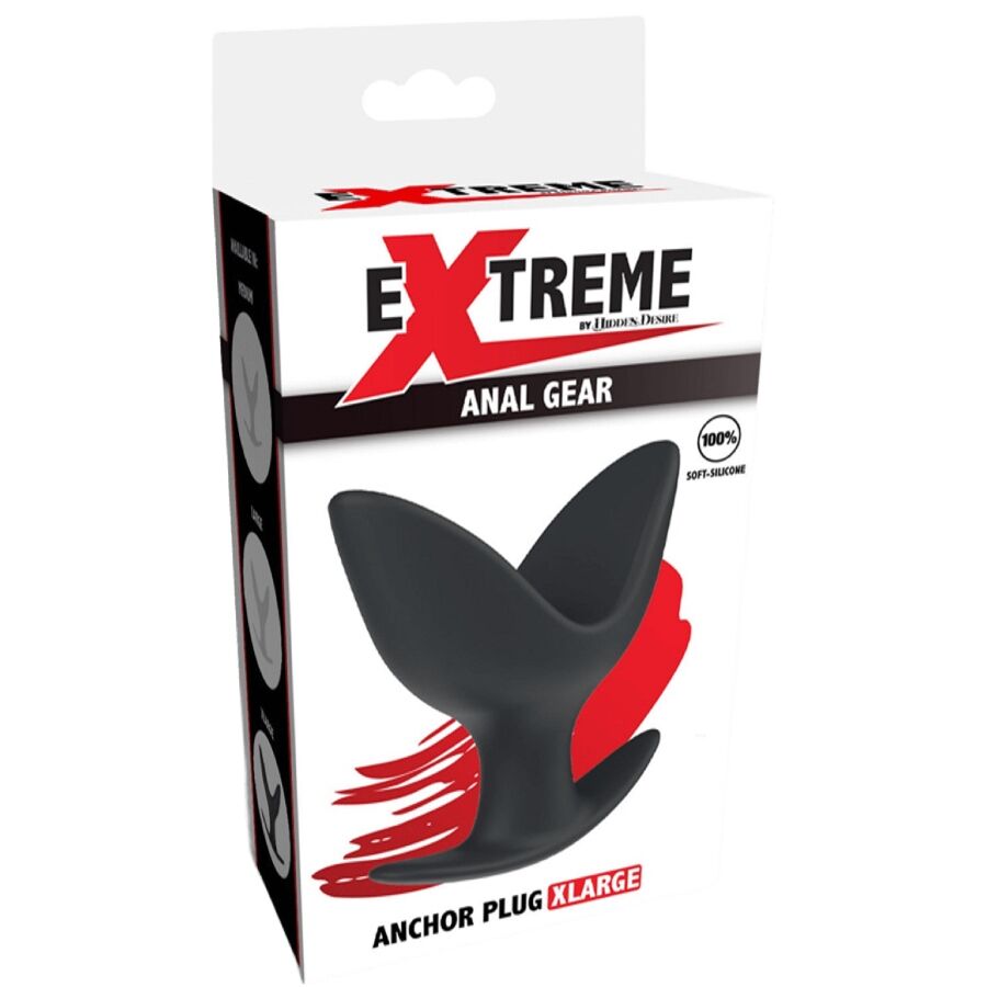 Plug Anale HIDDEN DESIRE EXTREME Anchor XL — Silicone Medicale