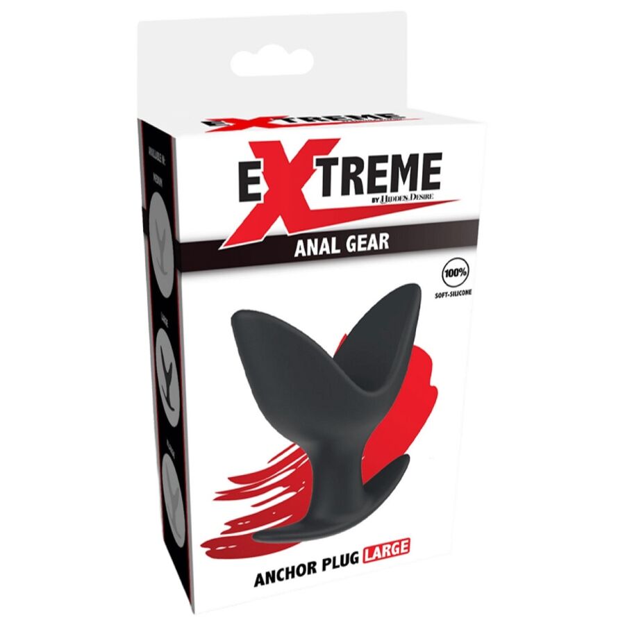 Plug Anale HIDDEN DESIRE EXTREME Anchor L — Silicone Medicale